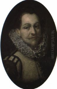 Portrait Of A Gentleman In A Doublet And Ruff