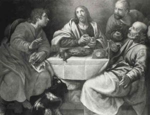 The Supper At Emmaus by Paulus Moreelse