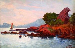 Esterel. Bord De Mer by Tom Morel de Tanguy