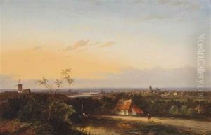 Panoramic Landscape by Jan Evert Morel the Younger