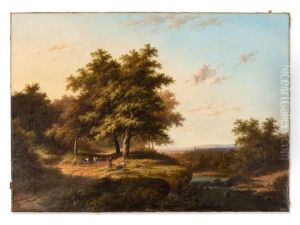 Wooded River Landscape Wooded River Landscape