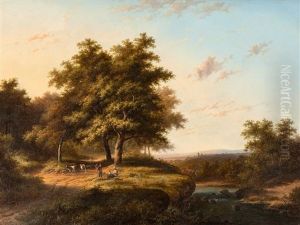 Wooded River Landscape Wooded River Landscape