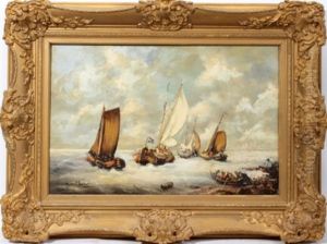 Boats On Choppy Waters