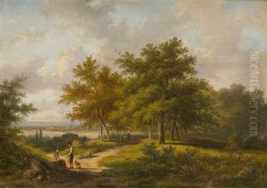 Conversation A La Croisee Des Chemins by Jan Evert Morel the Younger