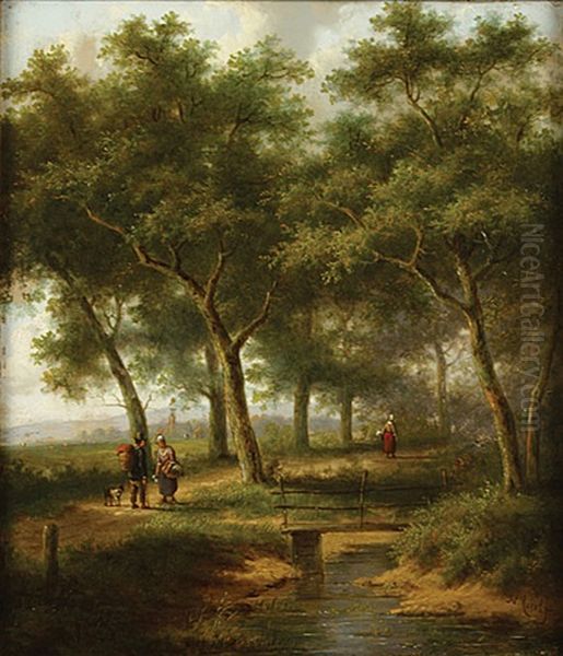 Landschap Met Personages - view 1