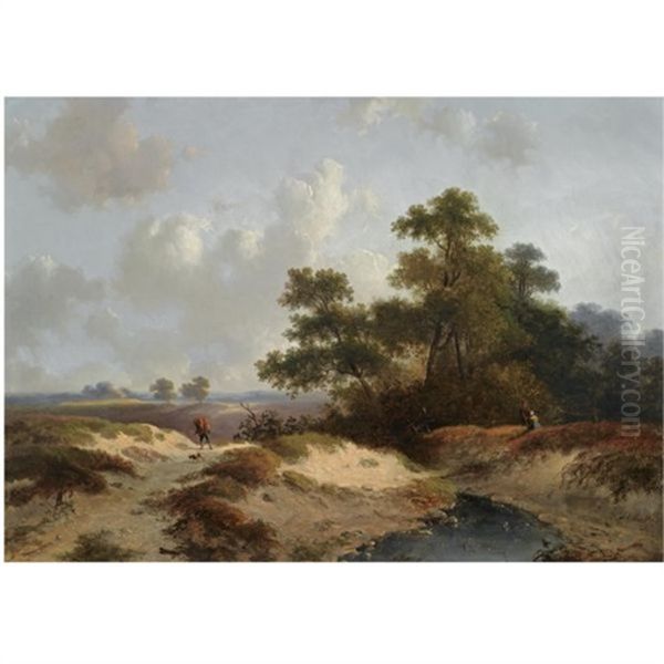 Figures On The Heath - view 1