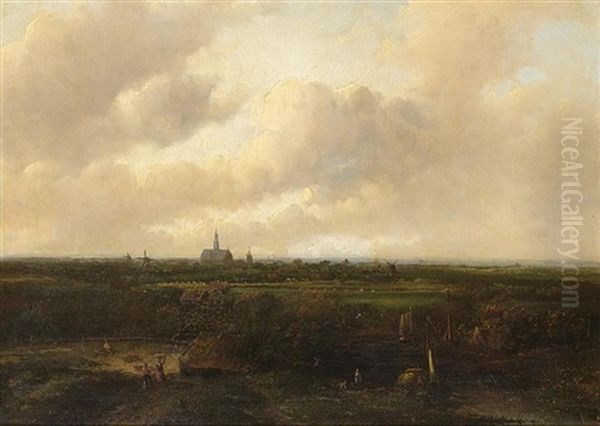 A Panoramic View Of Haarlem - view 1