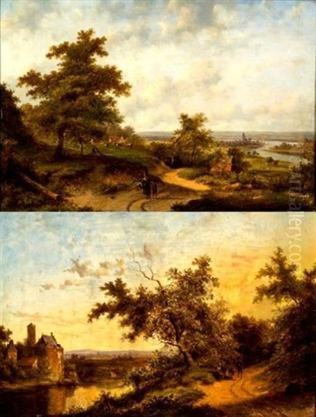 At Rest By The Roadside (+ Mother And Child On The High Road; 2 Works) - view 1