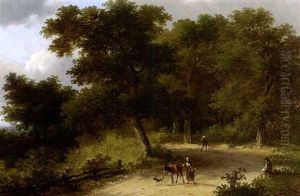 Travellers On A Country Road Travellers On A Country Road