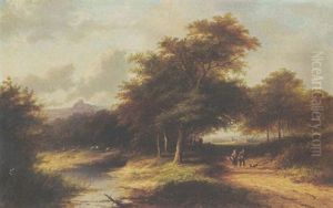 Travellers In A Summer Landscape