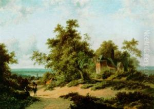 Figures In A Landscape Near Etten Figures In A Landscape Near Etten
