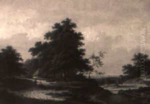 Travellers Resting In A Wooded Landscape Travellers Resting In A Wooded Landscape