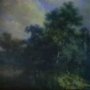 Paysage Avec Chasseurs