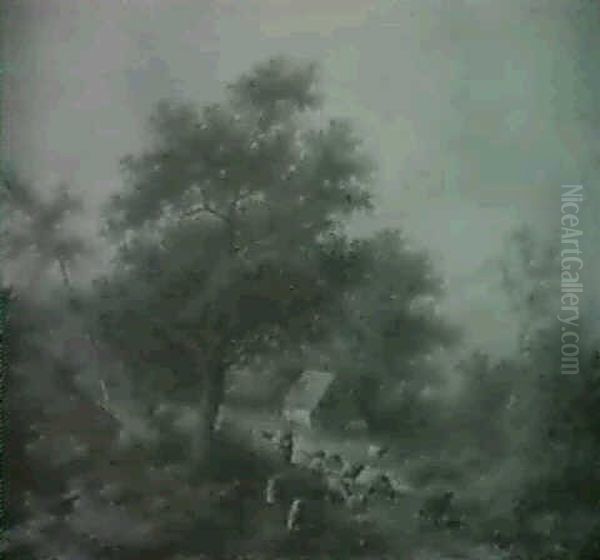 Landscape With Sheep - view 1