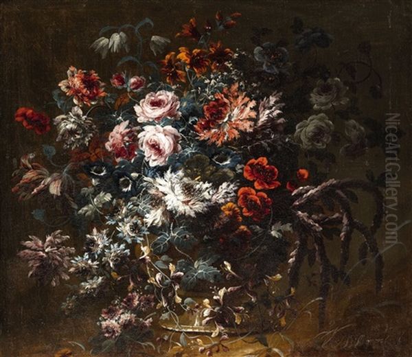 A Vase Of Flowers - view 1