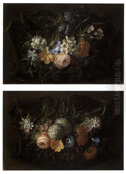 Bouquets De Fleurs (pair) - view 1