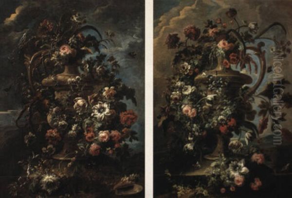 Still Lifes With Flowers In Vases - view 1
