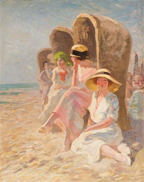 Ladies On The Beach - view 1