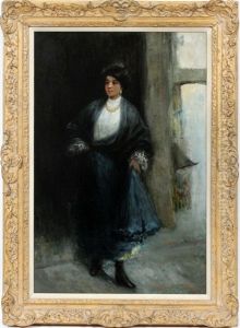 Lady With Shawl