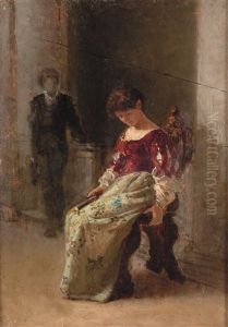 Il Paggio Innamorato by Domenico Morelli