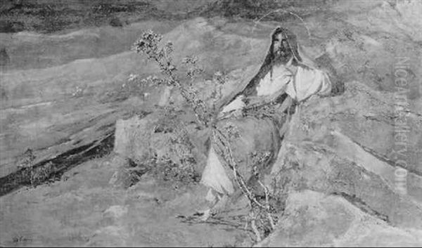 Christ In The Wilderness - view 1