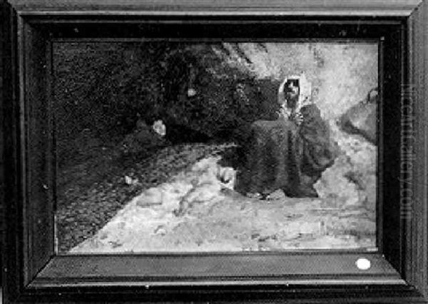 The Temptation Of Saint Anthony by Domenico Morelli
