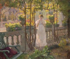 Sotto Il Pergolato Fiorito by Ennio Morelli