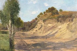 "paisaje" by Jose Moreno Carbonero