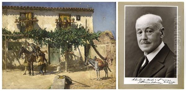 Don Quijote Y Sancho En La Venta - view 1