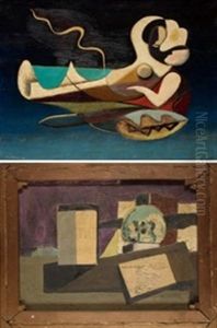 Pareja De Amantes En La Playa (+ Bodegon Con Calavera (estudio), Verso) by Jose Moreno Villa