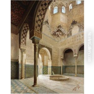 Moorish Interior by Matias Moreno