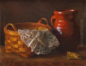 Nature Morte Au Panier Et A La Cruche & Nature Morte Aux Bocaux (2 Works) by Rafael Moreno