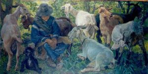 Nino Pastor Con Cabras Nino Pastor Con Cabras
