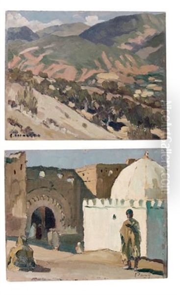 Bab-khemis, Marrakech - L'atlas L'ouergane (2 Works) - view 1