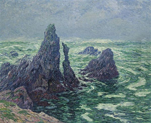 Les Aiguilles Du Port-cotom A Belle-ile - view 1