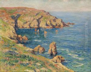 Le Port De Brezillec En Baie De Douarnenez by Henry Moret