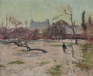 Paysage De Neige by Henry Moret