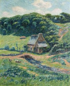 Ferme En Bretagne by Henry Moret
