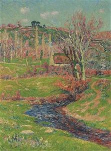 Paysage by Henry Moret