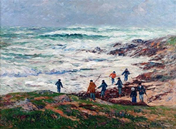 Les Pecheurs De Goemons. Primelin, Finistere - view 1