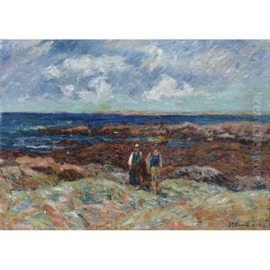 La Pointe De Beg Er Morz by Henry Moret