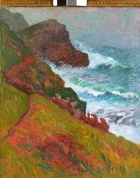 Falaises Par Grosse Mer - view 1