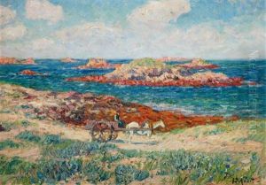 Le Ramasseur De Goemons, Les Glenans by Henry Moret