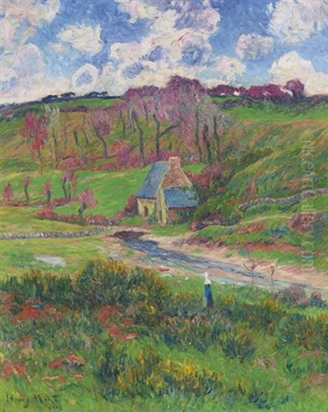 Bretonnes Au Bord De La Riviere - view 1