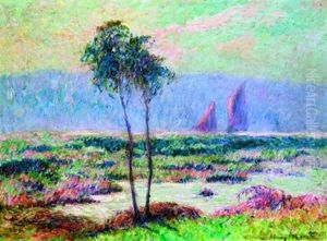 Riviere A Pont-aven by Henry Moret