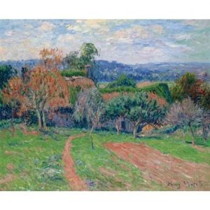 Ferme Pres De Pont-aven by Henry Moret