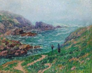 Temps Brumeux, Bretagne by Henry Moret