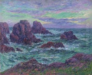 Le Soir A Ouessant by Henry Moret