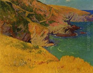 Belle-ile-en-mer, Falaises by Henry Moret