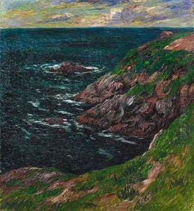 Grand Bord De Mer Du Pouldu by Henry Moret